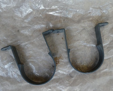 Marley Alutec down pipe, 76mm pipe clip,  Anthracite grey. RE 280 H, 2 of