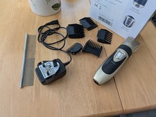 GRANDMA SHARK Professional Cordless Dog Clippers - Low Noise, Complete Grooming 