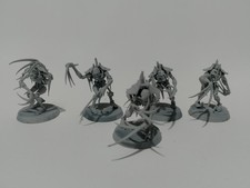 Warhammer 40k Necron Flayed Ones (5), Assembled and Primed