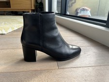 Clarks Black Leather Boots