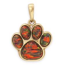 BLACK OPAL Solid 9ct Gold