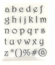 Alphabet Stamps large font