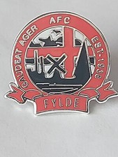 Afc Fylde Pin Badge Stud
