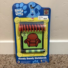 Blue’s Clues Handy Dandy Notebook 1999 Version 2 New In Original Package Rare!