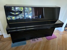 Yamaha P2J Upright Piano, in black