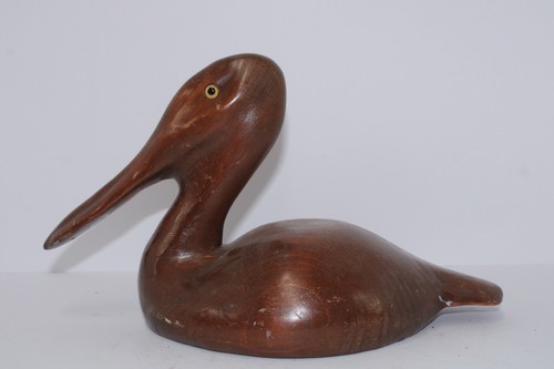 Vintage 1994 wooden pelican - vintage,