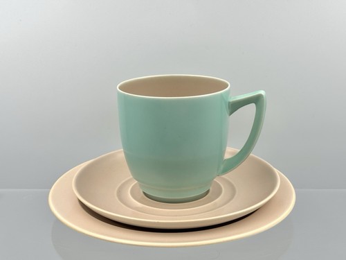 Branksome pottery two tone - two,