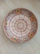 Charlotte Rhead pretty Bursleyware 29cm bowl stunning, v collectable and useful