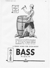 BASS ALE A Cooper in 1777 -