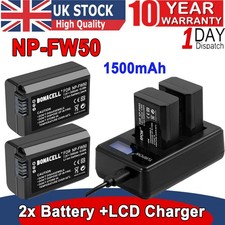 2× NP-FW50 Battery + Charger