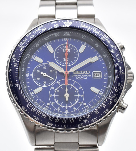 Seiko chronograph flightmaster - seiko,