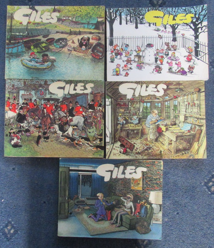 Giles cartoon books - cartoon, (lw5)