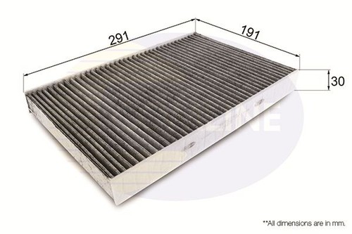 Comline cabin air filter - cabin,