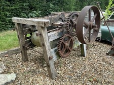 Vintage Apple Cider Scratter 1885 /Pershore￼ Belt Driven With Stone Rollers ￼