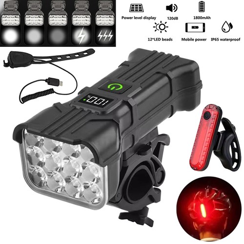 Led bike light set - led,