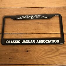 jaguar License plate frame Plastic Made In USA Classic Jaguar Association