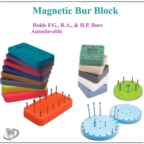 Dental bur block - bur,