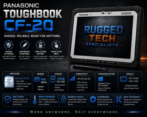 Panasonic toughbook mk2 - panasonic, cf-20