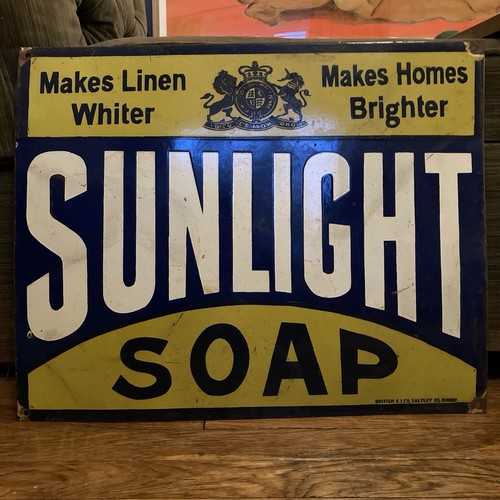 Sunlight soap porcelain - soap, enamel