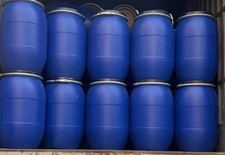 Storage Barrel Shipping Storage Open Top Plastic Drum 60 litre feed bin oil WVO