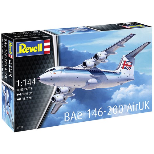 Revell bae 146 200 airuk - airuk, 1:144