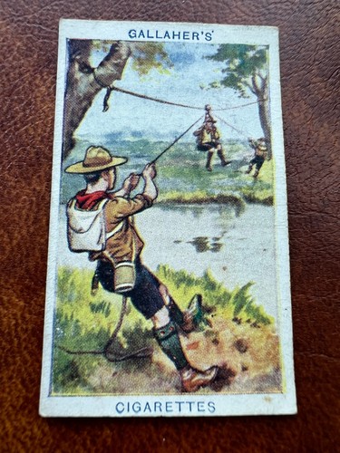 Gallaher cigarette card boy - cigarette,