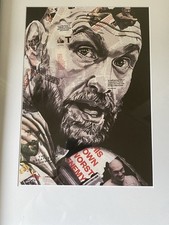 Framed Tyson Fury Poster A3 Large Boxing Man Cave Wall Decor Print Gift Present
