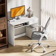 Home Office Chair and Computer
