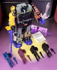 Vintage Hasbro Transformers G1 Decepticon Stunticons Menasor Complete - Set of 5