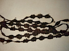 ANTIQUE VICTORIAN BLACK SILK