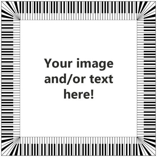 Your personalised photo piano - personalised,