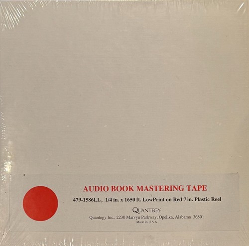 Sealed ampex quantegy - sealed, 479