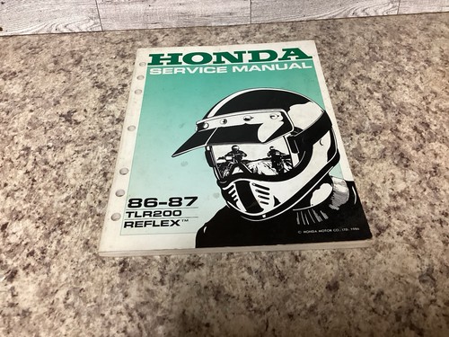 1986 1987 honda tlr200 - honda, reflex