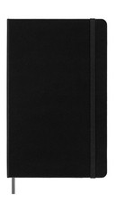Moleskine Smart Notebook Hard Cover - Large Ruled Black - only 1 page used