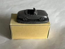 Alfa Romeo Spider Duetto 1/87 Pewter Model Made in Sheffield by Autosculpt