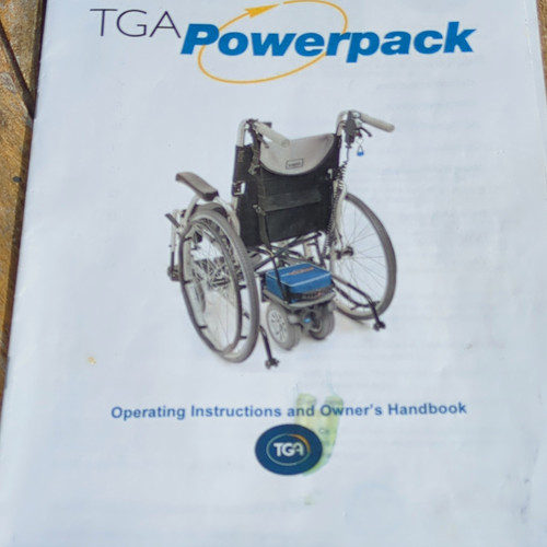 Tga powerpack wheelchair power - powerpack,