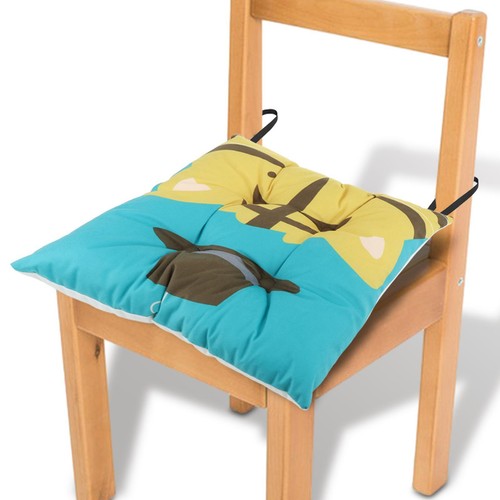 Seat cushion cartoon - cartoon, with
