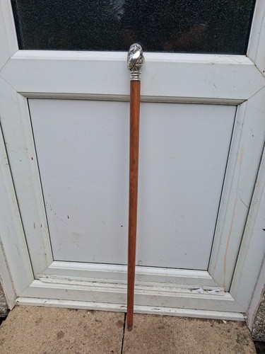Silver top effect swagger - silver, cane