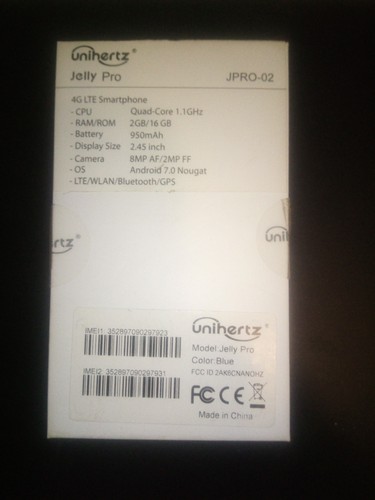 Unihertz jelly pro - jelly, smallest