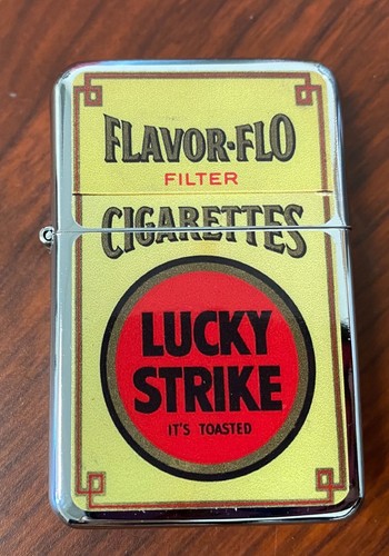 Lucky strike oil - lucky, lighter
