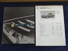 Renault Avantime brochure