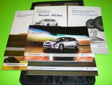 2014 SUBARU IMPREZA WRX STI OWNERS MANUAL SET +case 14 SEDAN WAGON SPORT LIMITED