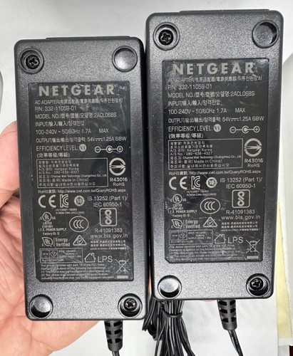 Netgear 2acl068s 54v - 54v, 1.25a