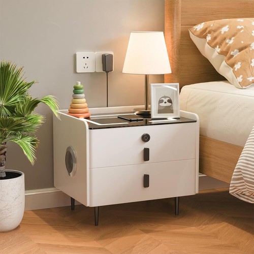 Smart fingerprint nightstand - smart,