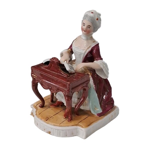 Antique figuirine lady - of,