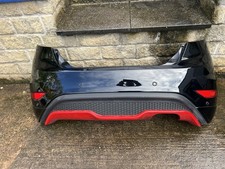 FORD FIESTA MK7.5 ST ST180 REAR BUMPER COMPLETE BLACK PDC 2013-2017 MODEL