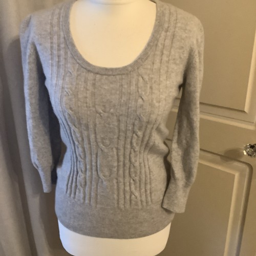 And cashmere jumper - and,