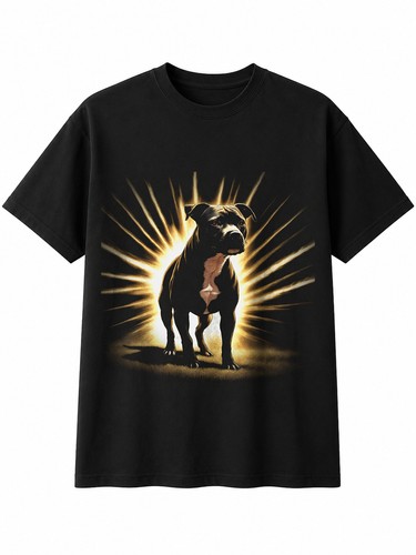 Greyscale staffordshire bull - greyscale,