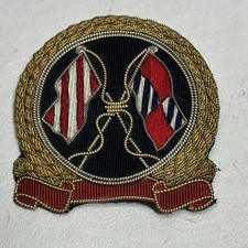Vtg Merchant Navy Cap Badge