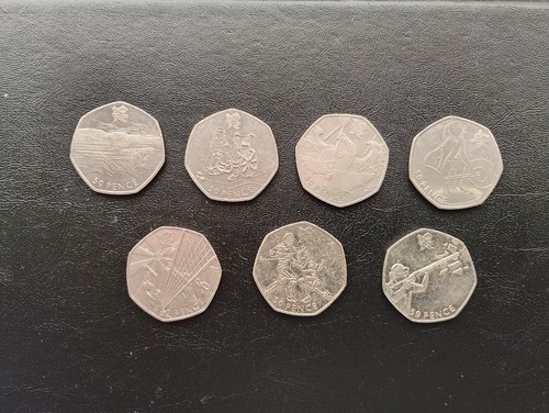 Joblot 2012 olympic 50p - joblot,